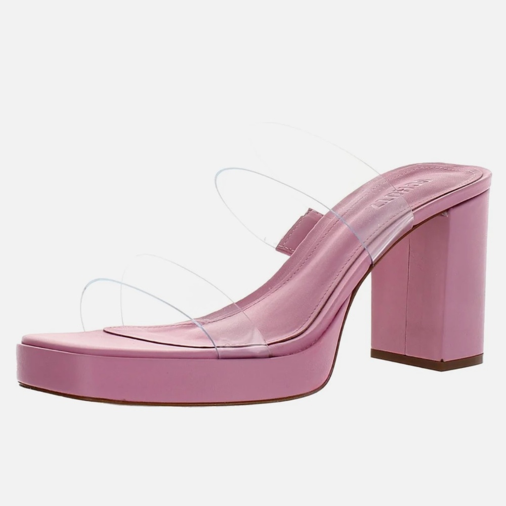 Schutz Ariella Platform in size 8.5 . Rosa color